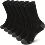 6 Pairs Of Sports Socks, Buffered Running Socks, Breathable Outdoor Sports Socks - Image 5