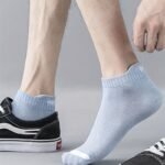 10 Pairs Of Men'S Simple Solid Liner Anklets Socks, Comfy Breathable Soft Sweat Absorbent Socks For Men'S Outdoor Wearing - Image 3