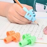 1/2Pcs Two Finger Grip Silicone Learn Writing Tool Writing Pen Writing Correction Device Children Study Supplies Gift For Children Ramadan Mubarak - Image 18