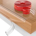 201.17Cm Thickened Soft Corner Protector Strip - Pre-Taped Strong Adhesive, Polished Metal Finish, Durable Pvc Edge Guard For Sharp Corners Of Cabinets, Tables & Drawers, Furniture Protection, Furniture Protection|Modern Furniture Accessory|Durable Pvc Strip, Furniture Protector