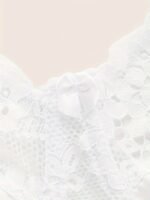 Plus Size Sexy Bra, Women'S Plus Comfort Floral Lace Underwire Hook & Eye Soft Bra - Image 10