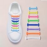 16Pcs Silicone No-Tie Elastic Shoelaces - Perfect For Sneakers, Casual & Athletic Footwear | Easy Washable - Image 9