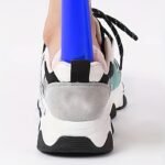 1Pc Ergonomic Shoe Horn - 42Cm Long, Thick Plastic, No-Bend Design For Easy Shoe Wear At Home Or Hotel, Blue & Black Options - Image 9