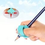 5Pcs Student Pencil Holder Corrector Set For Kindergarten Primary School Students Writing Corrector Soft Rubber Writing Posture Pencil Holder, Handwriting Correction, Comfortable Grip, Childfriendly Design, Smooth Texture, Nonslip Holder - Image 10