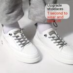Never Tie Your Shoes Again - 1 Pair Of 100Cm/39.4In Elastic No Tie Shoelaces Fits Fit For Adults & Youngsters, Perfect For Sneakers, Shoe Accessories - Image 13