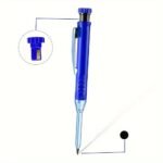 Solid Carpenter Pencil With Refill Lead And Built-In Sharpener For Deep Hole Mechanical Pencil Scribing Marking Woodworking Tool - Image 3