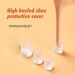 3 Sets High Heel Shoes Heel Protectors Silent Wearable Anti-Slip Sound-Absorbing Heel Protectors, Grass Wedding Office And Party Anti-Slip Heel Protectors - Image 12