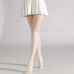Criss Cross Pattern Pantyhose, High Waist Slim Footed Pantyhose, Women'S Stockings & Hosiery - Image 12