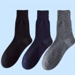 3/5Pairs Men'S Loose Fitting Socks, Thin Breathable Comfy Crew Socks, Men'S Socks, Us Size 8-12.5 - Image 13