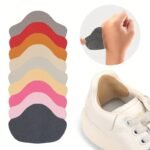 4Pcs Heel Wear-Resistant Hole Lining Repair Subsidy, Self-Adhesive Microfiber Sneaker Heel Repair Shoe Stickers, Drop-Resistant Self-Adhesive Heel Stickers, High Heel Lining Wear-Resistant Anti-Scratch Stickers - Image 4