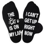Cat Dad Gifts For Men Father'S Day, Novelty Funny Socks For Men And Cat Lovers, Cat Gifts For Christmas Birthday Gifts
