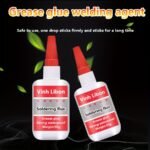 1Pc Multi-Purpose Quick-Dry Adhesive Glue, Strong Bonding Sealant For Plastic/Glass/Metal/Ceramic/Wood/Rubber/Stone, Bottle Container, Single Pack, Glass Glue Heavy Duty Clear Waterproof - Image 9