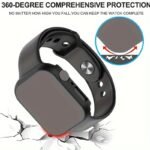 Ultra-Thin Privacy Protection Screen Protector For Iwatch Ultra/Series 10/9/8/7/6/5/4/3/2/Se - 26? Touch Sensitive, Scratch-Resistant Pc Case With Lightweight Bumper, Multiple Sizes Available, Privacy Screen Cover | Sleek Hard Shell | Polycarbonate Case - Image 10