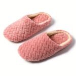 Women'S Fluffy Home Slippers, Soft & Comfortable Indoor Slides - Image 6