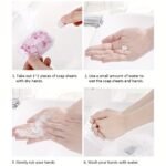 200Pcs Portable Hand Washing Soap Sheets - Convenient And Hygienic Solution For Outdoor Activities And Travel - Image 6