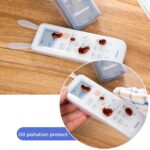 1Pc Silicone Cover Case, Transparent Remote Control Cover For Tv Air Conditioner Rabbit Ear Remote Dustproof Protective Case Sheath Sleeve - Image 5