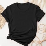 Women'S Casual Solid Color Crew Neck Short Sleeve T-Shirt - Soft Breathable Fabric, Machine Washable, Versatile Everyday Top For Spring & Summer, Ladies T Shirts, Simple Design Tee, Smooth Texture Shirt, Summer Outfit, Comfortable Tee, Basic Tee, Summer Clothing