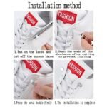 1 Pair 100 Cm/39.37 Inch Lace-Free Elastic Laces, Including 4 Snaps, Comfort Adjustable Loafers Elastic Laces For Adults, The Elderly, Can Be Used For Sports Shoes, Casual Shoes And Other Shoes - Image 10