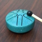 Ethereal Drum, A 3-Inch 6-Tones Steel Tongue Drum, Is Compact And Portable, Allowing People To Relieve Stress, Heal And Meditate. It Comes With Drumsticks And Music Notes. Eid Al-Adha Mubarak - Image 3