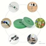 A 5-Meter Roll Of Nylon Straps, Suitable For Wrapping Data Cables, Binding Garden Plants, Featuring Strong Adhesion And Reusable Durability. - Image 2