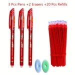 20/25 Neutral Erasable Pens School Blue/Black/Red Ink Ballpoint Pen Stationery Writing Supplies Office Students - Image 7