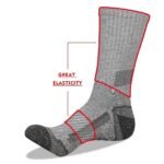 Acefine 6 Pairs Of Men'S Mid-Calf Socks For Autumn And Winter, Long Tube Socks, Winter Terry Towel Socks. - Image 8