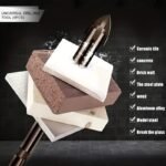 5Pcs High-Efficiency Universal Drilling Tool, Hexagonal Shank Cross Reaming Triangular Drill Bit, Glass Ceramic Woodworking Electric Tool, Hard Alloy Accessory, Cross Spear Head Drill Bit 3/4/5/6/8Mm - Image 5