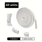 1Pair Elastic No-Tie Shoelaces, Lazy Metal Lock Laces For Women & Men - Image 22