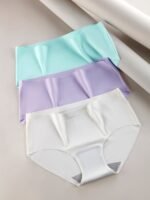 3 Packs Of Seamless Briefs With Mid-Rise Waist - Image 7