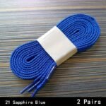2 Pairs Durable Flat Shoelaces For Sneakers Canvas Shoes, Women & Men - Image 29
