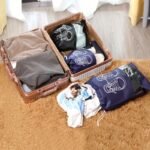 5Pcs Non-Woven Travel Portable Bag, Waterproof Pocket, Clothing Classified Hanging Bag - Image 8