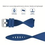 20Mm 22Mm Band For Samsung Galaxy Watch 3 4 5 6 46Mm/42Mm/Active 2 Gear S3 Frontier/S2/Sport Silicone Bracelet 43Mm 47Mm Strap - Image 8