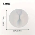 5-Pack Usb Cable Organizer, Cable Winder, Tie Holder, Wire Management Organizer, Cord Clip, Office Desktop Phone Cable Holder, Cable Organizer Clip, Wall Holder Cable, Cable Cord Protector, Cord Organizer Hook, Wire Wall Organizer Clip - Image 3