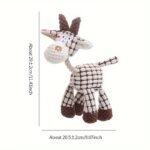 Plush Donkey Shaped Pet Dog Toy, Bite-Resistant And Grinding Teeth, Plush Toy With Bb Sound - Image 3