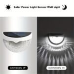 Staaricc 2/4/6Pcs Solar Fence Lights, Deck Lights, Solar Wall Lights, Solar Wall Mount Outdoor Fence Lamp, Ipx4, White Led Lamp, Lighting For Garden, Home, Patio, Yardgarage, Camping, Halloween, Christmas Party Decoration - Image 6