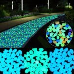10/102Pcs/Bag, Luminous Pebbles: Create A Magical Garden, Landscape, Flower Pot 0.79*0.99Cm