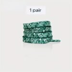 1 Pair Fashion Pattern Print Shoelace For Canvas Shoes Sneakers, Men & Women - Image 9