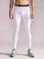 Compression Pants Men Basketball Cool Quick Dry Athletic Workout Running Tights, Men'S Sports Leggings For Gym Cycling - Image 5