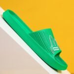 Women'S Flat Cartoon House Slippers, Solid Color Quick Drying Non-Slip Slides, Open Toe Bathroom Shoes - Image 14
