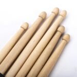 5A Maple Wood Tip Drumsticks With Non-Slip Rubber Handle: Perfect For Beginners - 5 Colors Available! - Image 6