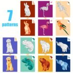 1Pc Halloween Christmas Thanksgiving Decor Stickers Book Crafts, Stickers Paint Books For Birthday Party Favor Gift, Road Plane Travel Toy Activity Books - Image 2