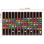 Unlock Your Guitar Potential With Self-Study Fretboard Note Decals - Random Color Included! - Image 2