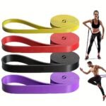 1Pc Elastic Resistance Band Exercise Expander Stretch Fitness Rubber Band Pull Up Assist Bands For Training Pilates Home Gym Workout