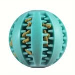 1Pc Dog Ball Toys For Small Dogs Interactive Elasticity Puppy Chew Toy Tooth Cleaning Rubber Food Ball Toy Pet Stuff Accessories, Large Interactive Dog Ball, Dog Play Equipment, Vibrating Ball For Dogs, Pet Balls, Jolly Ball For Dogs, Interactive Balls For Dogs, Durable Ball For Dogs, Treat Ball For Dogs, Playful Design, Textured Surface, Chewresistant Material, Petsafe Material, Treat Dispensing Ball, Pet Owners, Puppy Parents - Image 13