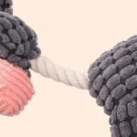 Plush Donkey Shaped Pet Dog Toy, Bite-Resistant And Grinding Teeth, Plush Toy With Bb Sound - Image 6