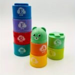 Random Colors Children'S Educational Stacking Cups, Rainbow Tower Children'S Toys, Children'S Ring Stacking Cups, Beach Toys, Festival Gifts, Birthday Gifts - Image 9