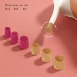 3 Sets High Heel Shoes Heel Protectors Silent Wearable Anti-Slip Sound-Absorbing Heel Protectors, Grass Wedding Office And Party Anti-Slip Heel Protectors - Image 4