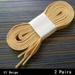 2 Pairs Durable Flat Shoelaces For Sneakers Canvas Shoes, Women & Men - Image 16