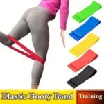 1/5Pcs Premium Elastic Resistance Bands For Yoga, Pilates, And Home Workouts - Strengthen And Tone Your Body With Ease - Image 2