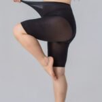 Plus Size Casual Stockings, Women'S Plus Solid High Stretch Short Skinny Pantyhose - Image 7